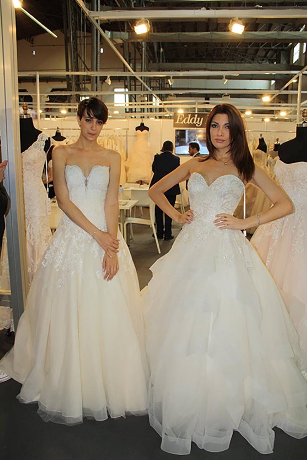 In beeld: Barcelona Bridal Fashion Week vakbeurs