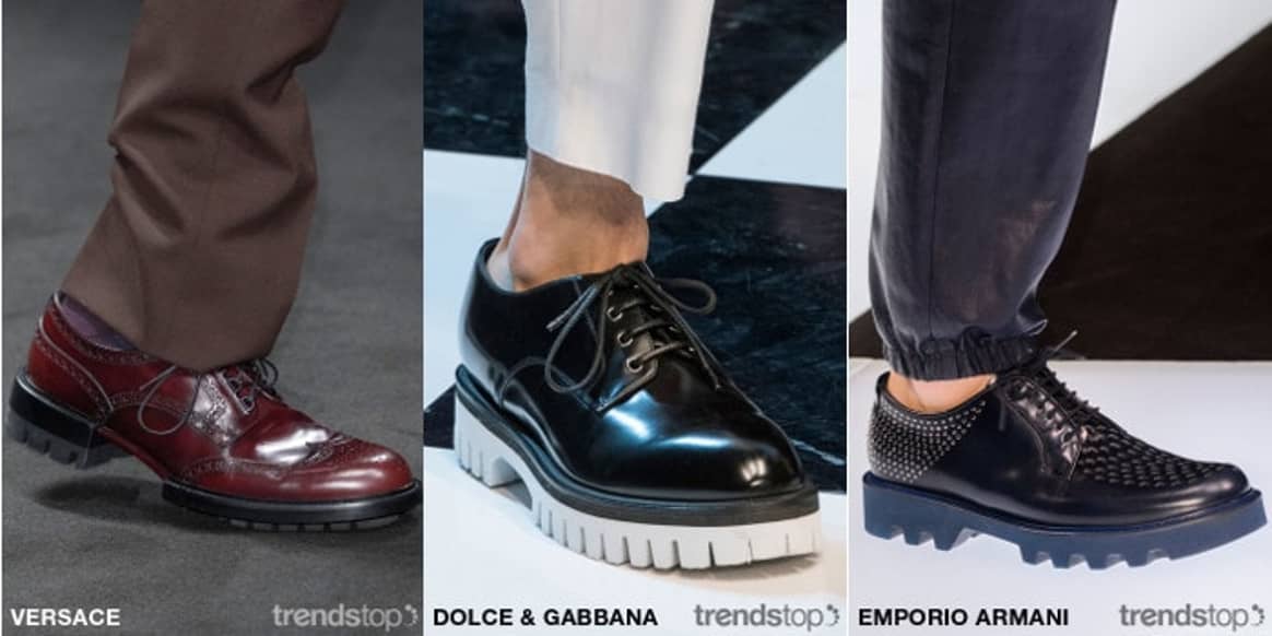 Trend sulle calzature uomo SS17 dalle passerelle