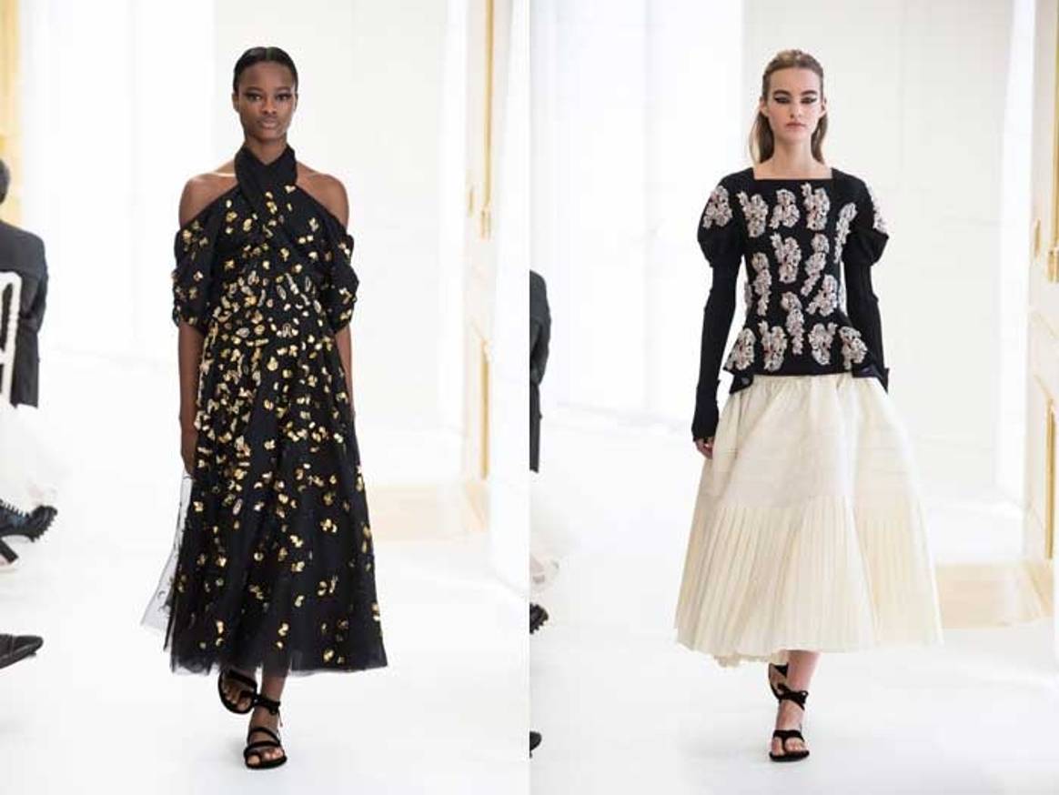 Haute couture à Paris : Dior en noir et blanc, avant un nouveau chapitre
