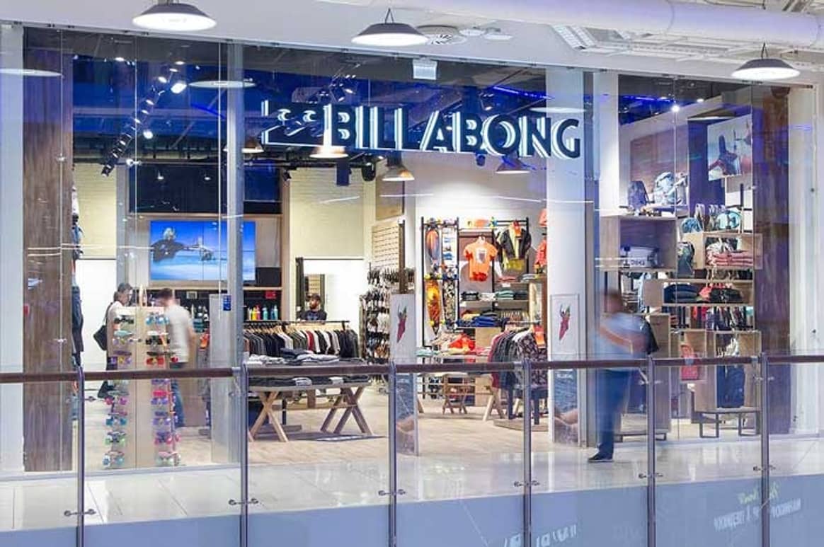 Открыт первый магазин Billabong в России