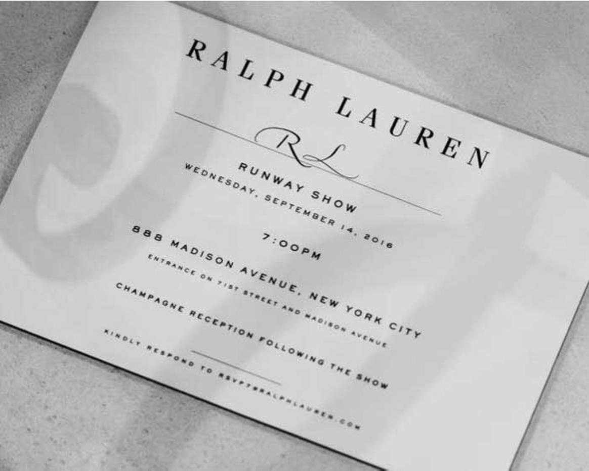 Ralph Lauren lancia il "See now, buy now"