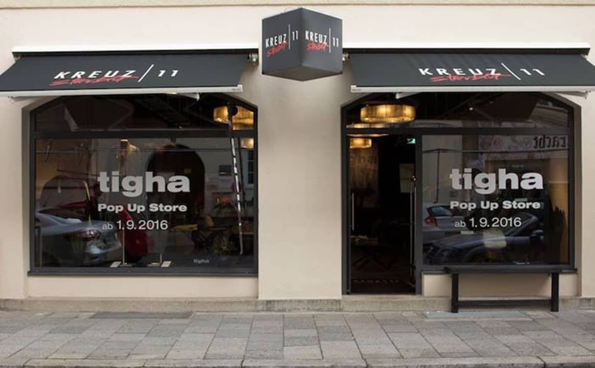 Tigha eröffnet Pop-Up-Store in München