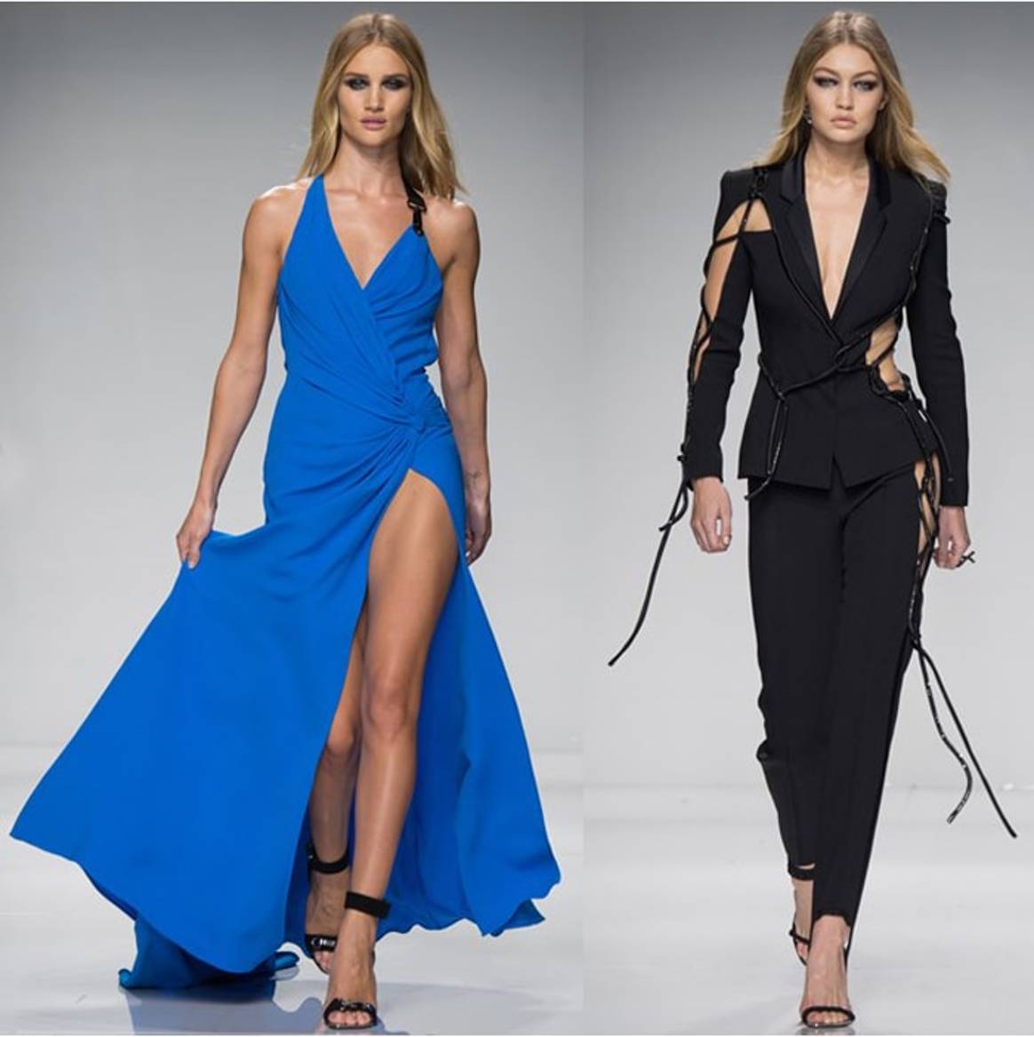 Versace sexes up Haute Couture with racy Paris show