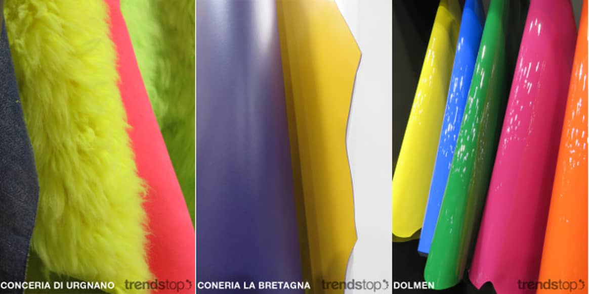 Colore e texture di tendenza  da Lineapelle FW17-18