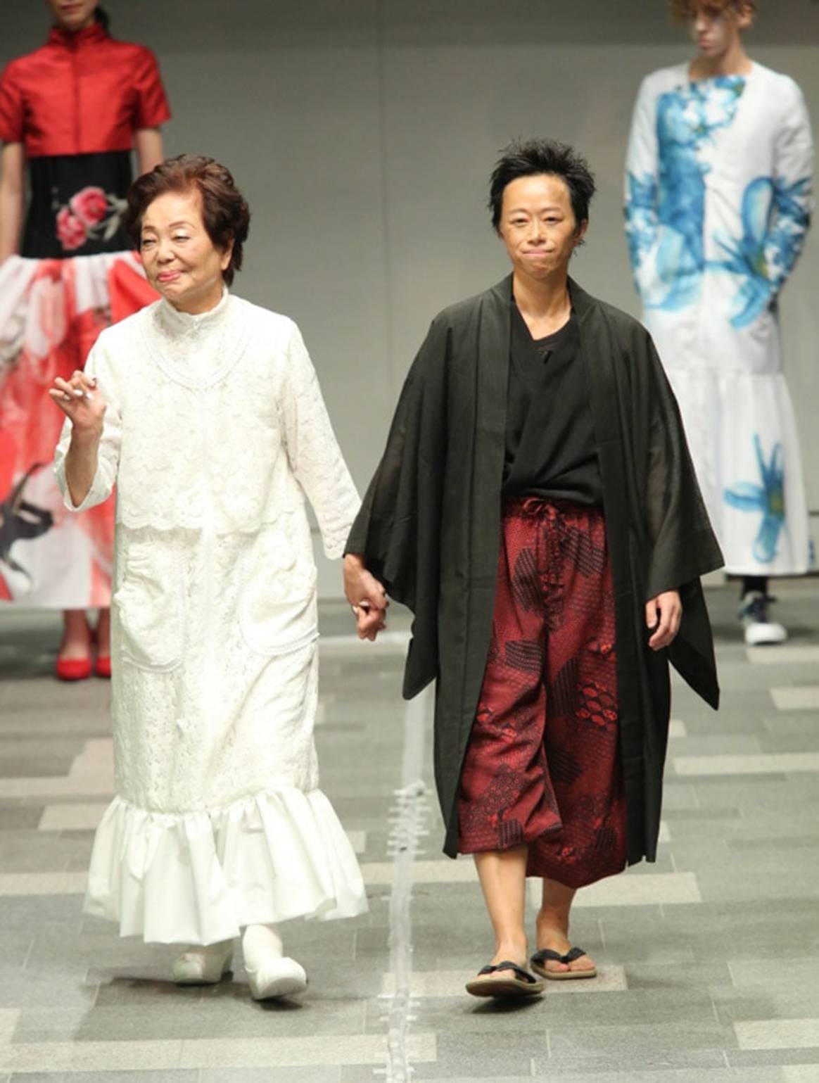 Former leper takes to Tokyo runway to fight stigma