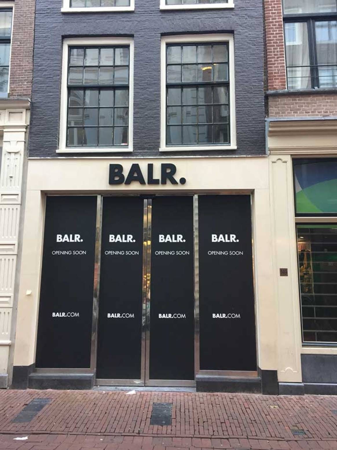 BALR. opent eerste winkel aan de Kalverstraat