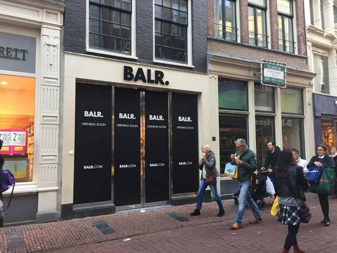 BALR. opent eerste winkel aan de Kalverstraat