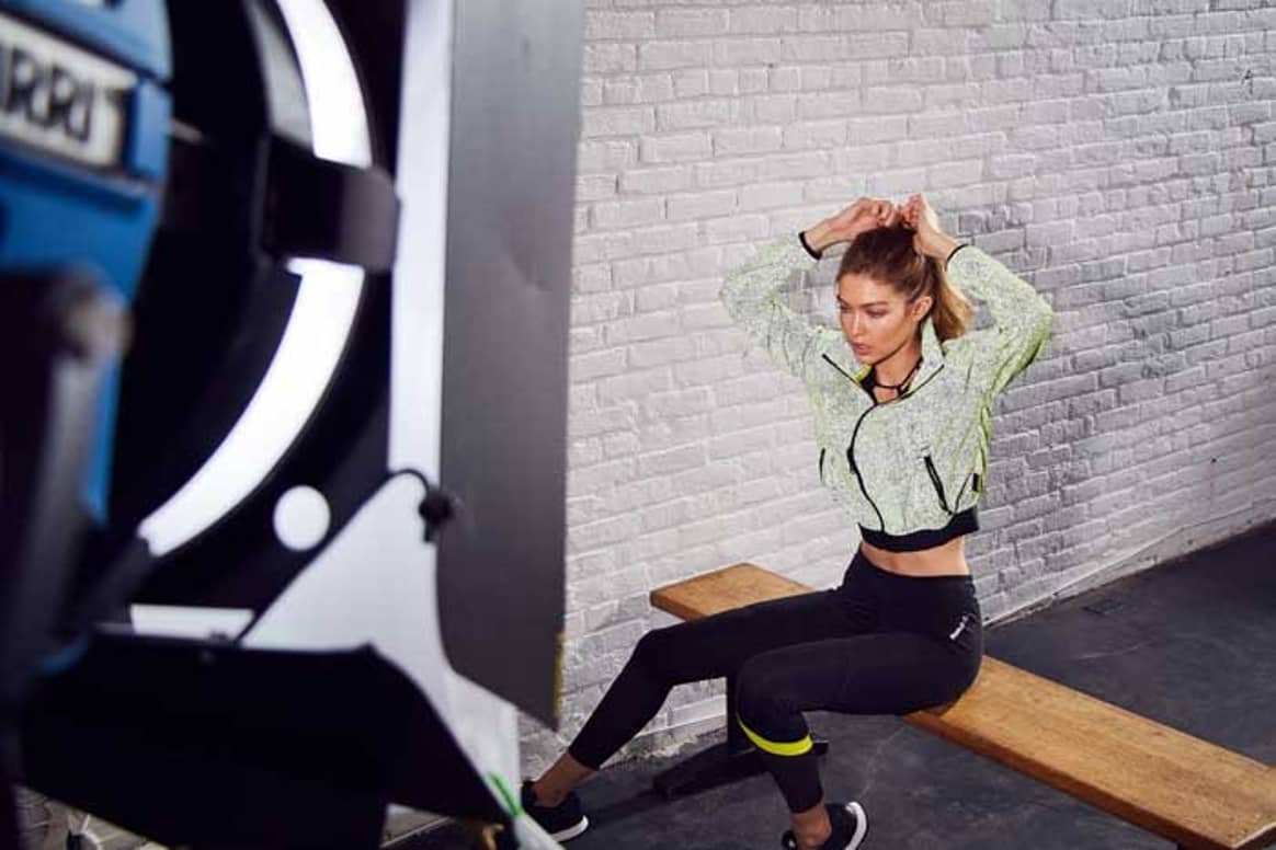 In Pictures: Gigi Hadid joins forces with Reebok