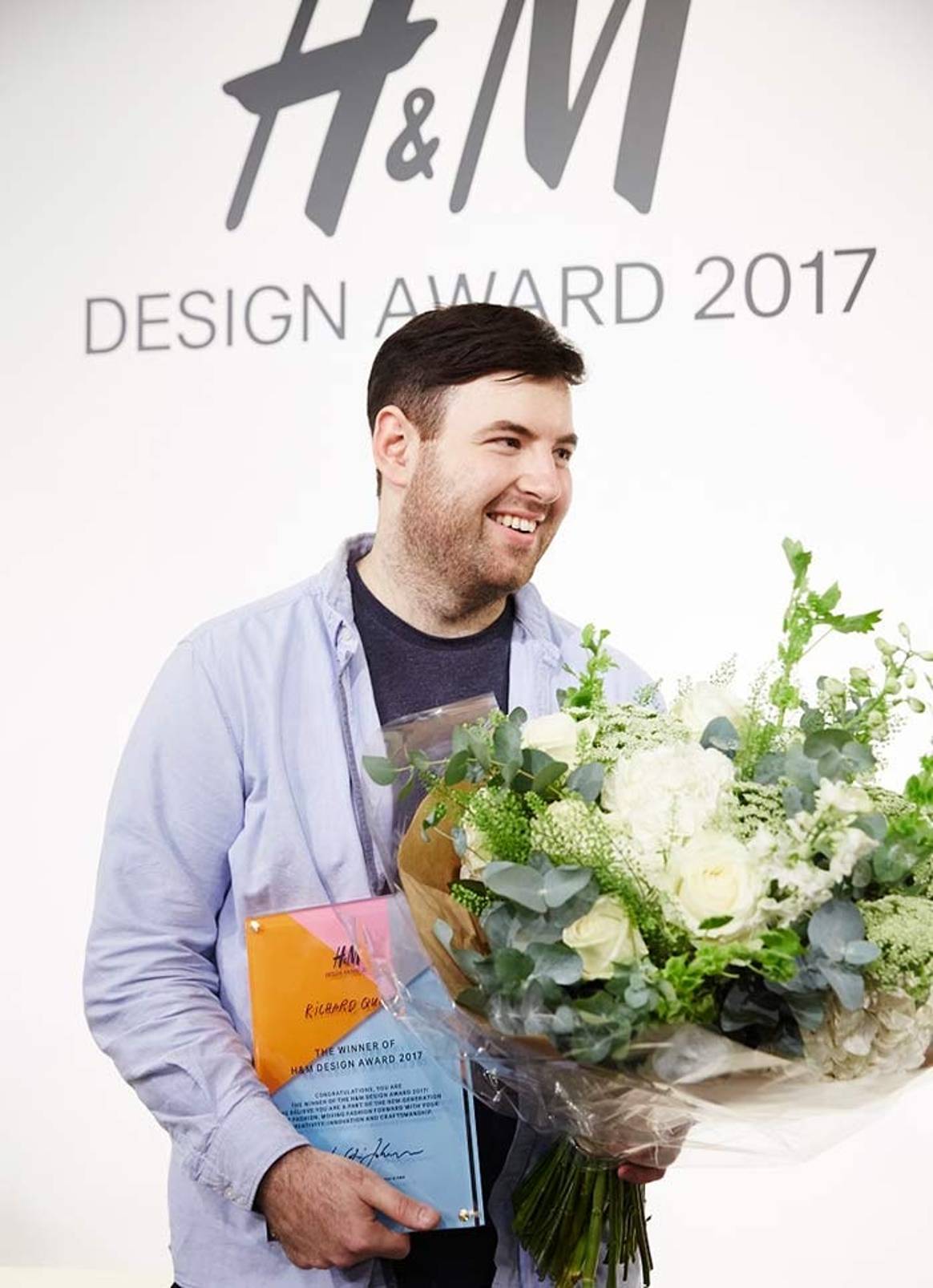 Richard Quinn is named the winner of H&M's 2017 Design Award