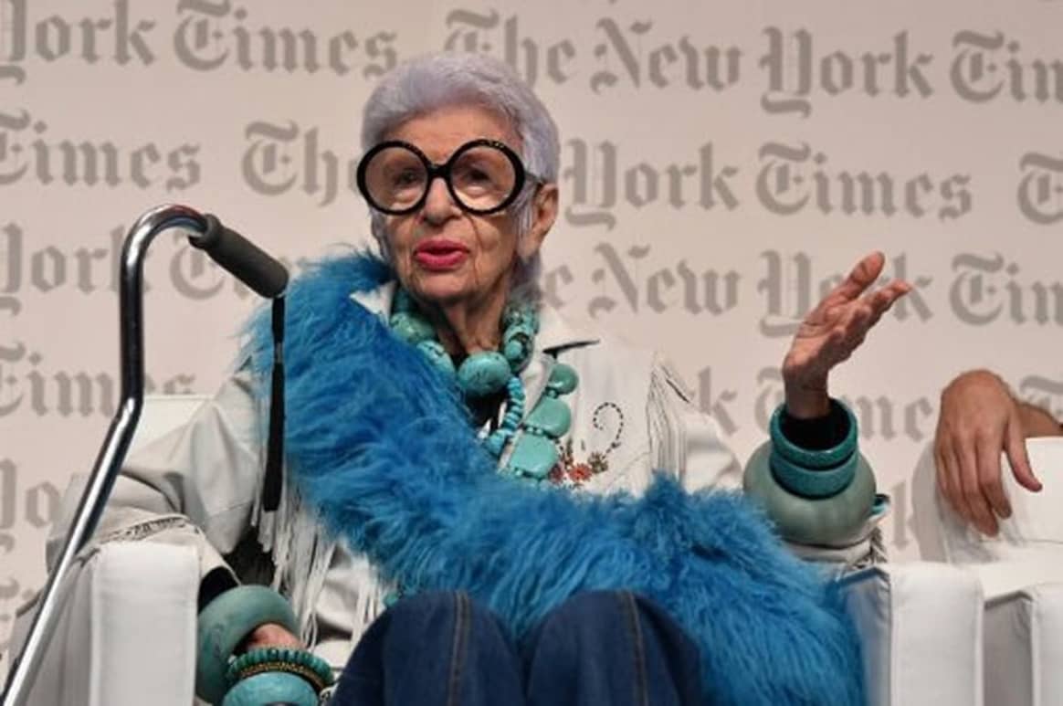 Paris fashion bows before 'geriatric starlet' Iris Apfel