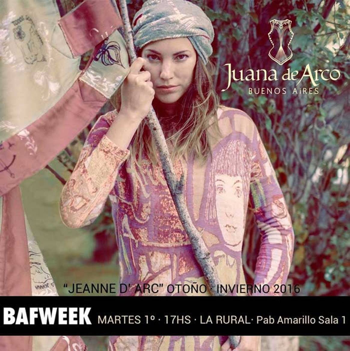 Juana de Arco abrió la pasarela de Bafweek