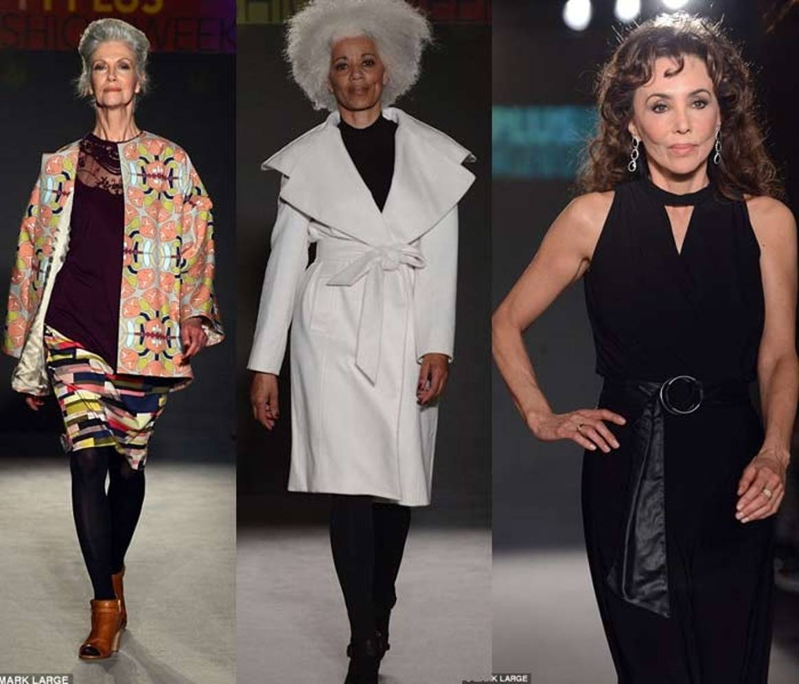 В Лондоне состоялась первая Неделя моды для женщин старше 50