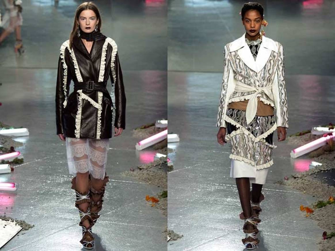 Semana de la Moda de Nueva York: Rodarte se inspira en "El Padrino"
