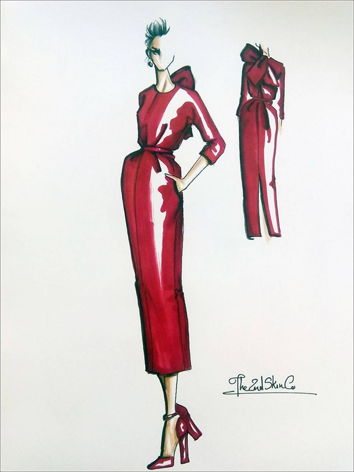 En Imágenes: Lady in Red para Hoteles Gran Mélia, por The 2nd Skin Co.