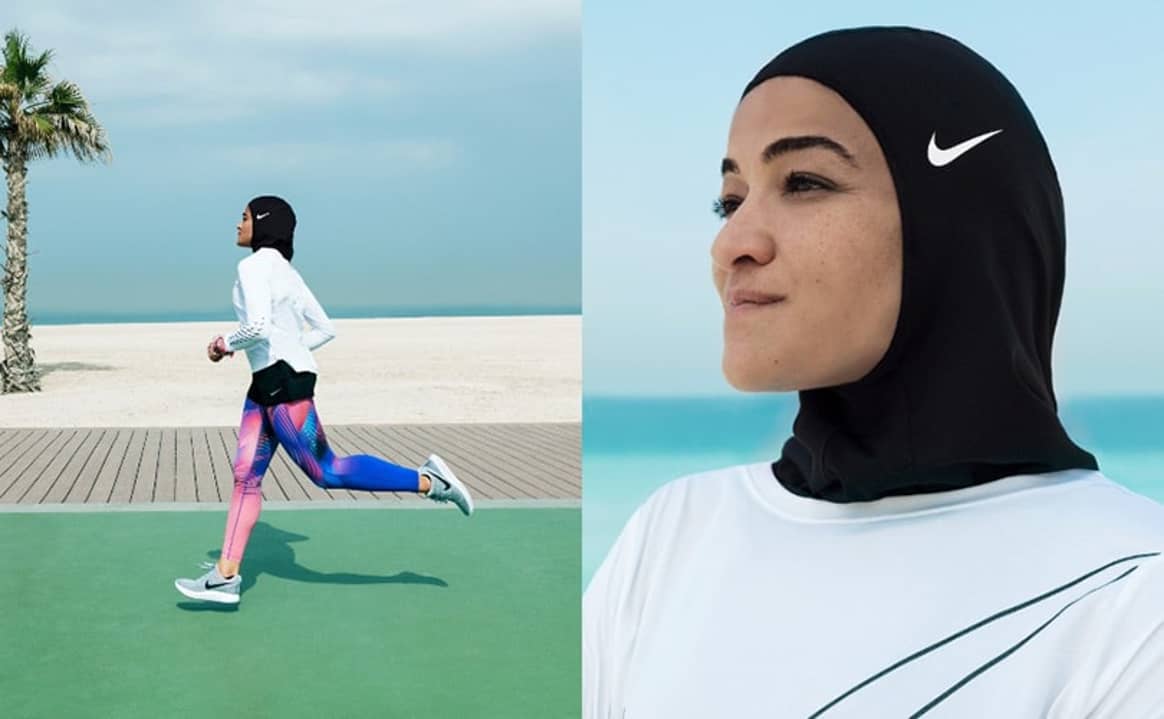 In Beeld: Nike lanceert Nike Pro Hijab voor moslimsporters