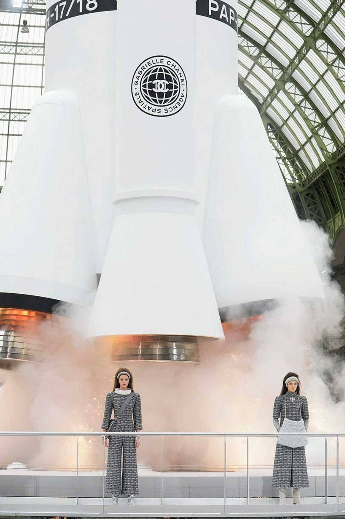 Chanel goes to outer space at Paris Fashion Week
