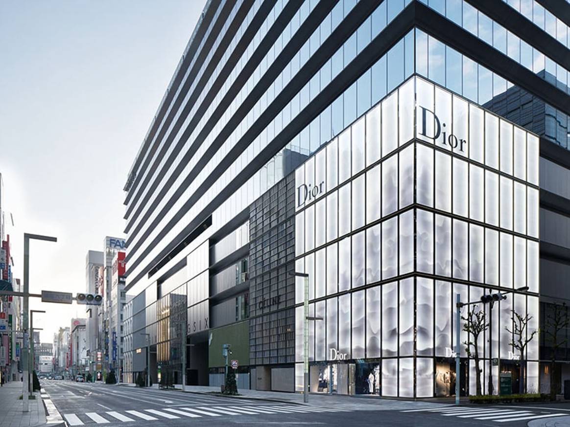 En image : nouvelle boutique Dior à Tokyo
