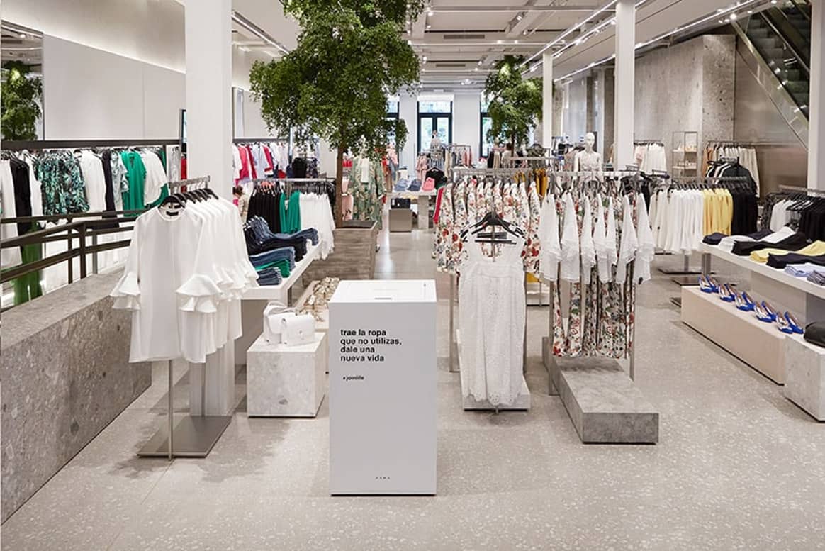 Zara refuerza su RSC con su campaña online de recogida de ropa usada