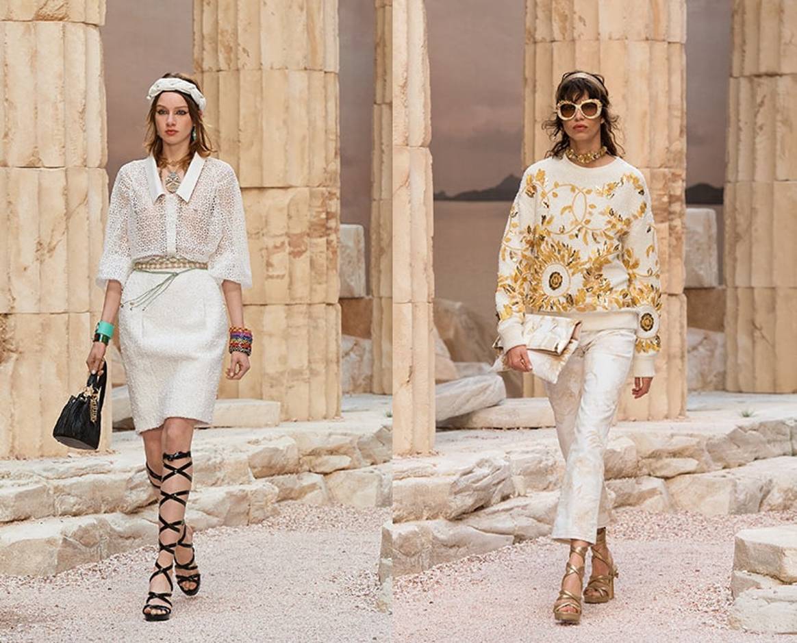 In Beeld: Chanel brengt Griekse Oudheid naar Parijs