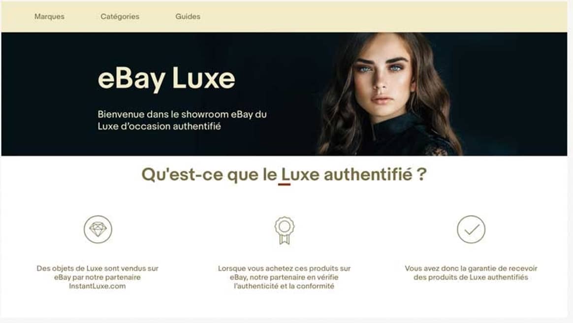 Ebay et Instantluxe s’unissent pour créer Ebay luxe