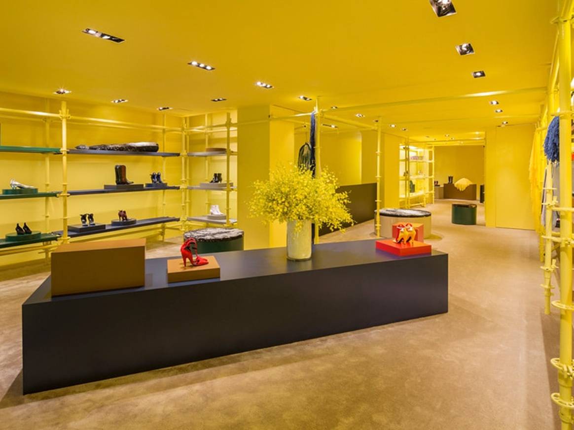 In Pictures: Raf Simons and Sterling Ruby unveil Calvin Klein flagship interim design