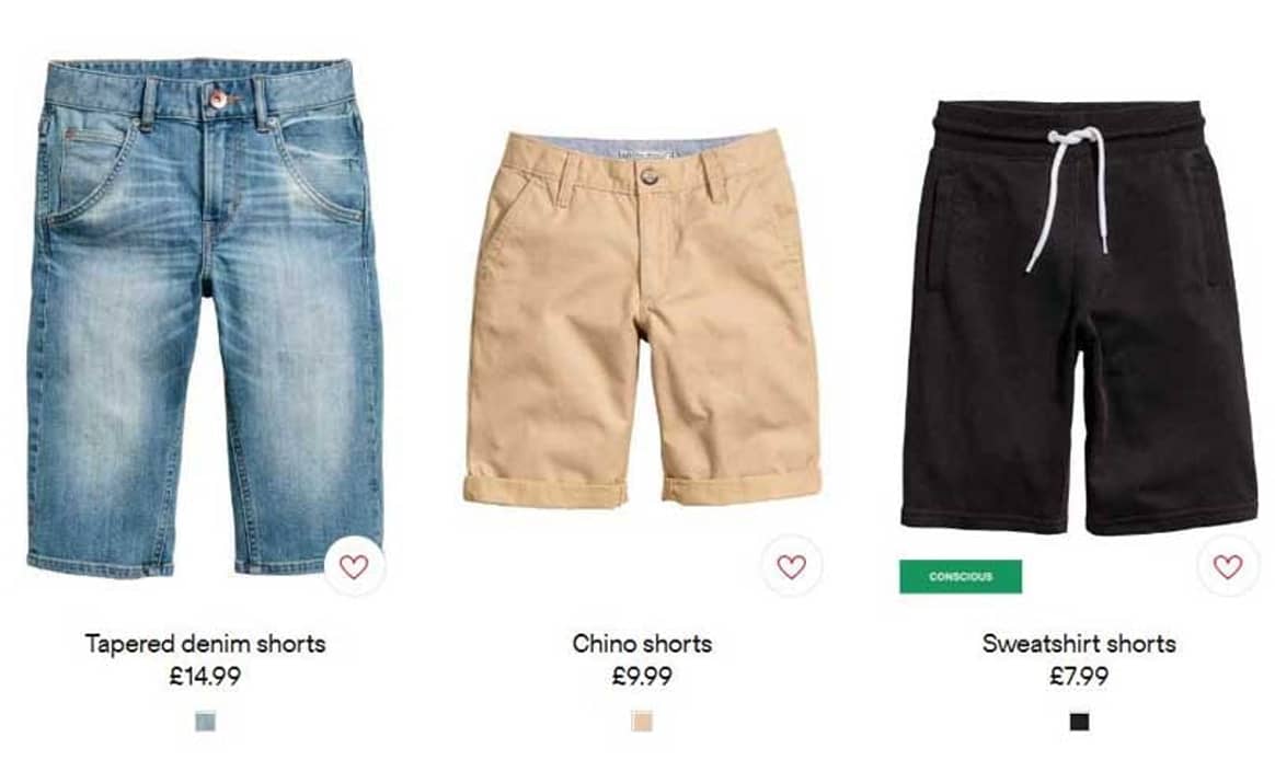 H&M gets flak for girls' shorts that are too sexy