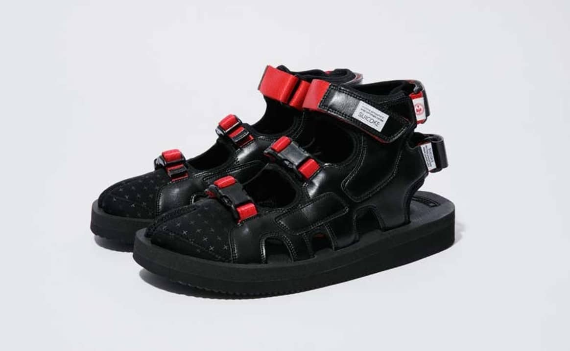 Suicoke partnered up for a leather label collection