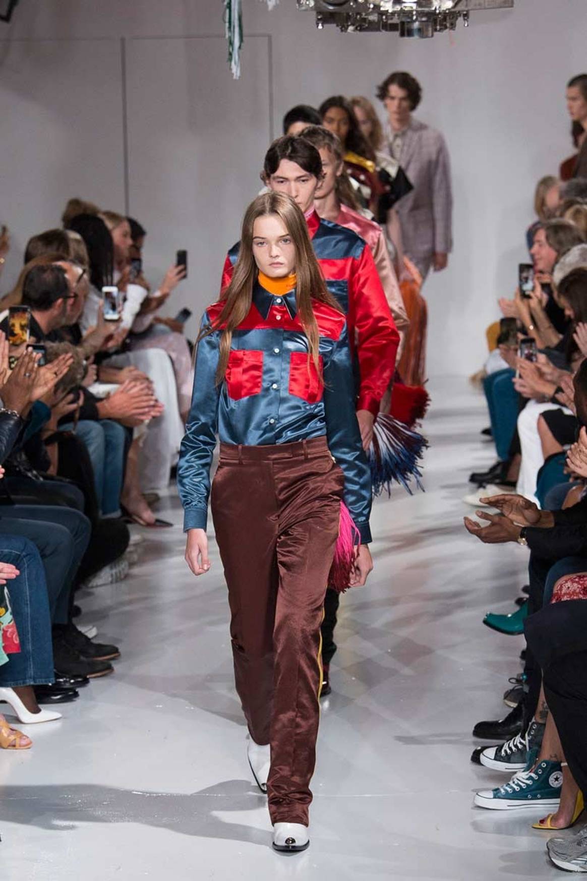 Calvin Klein, entre belleza y pesadilla en la Semana de la Moda de NY