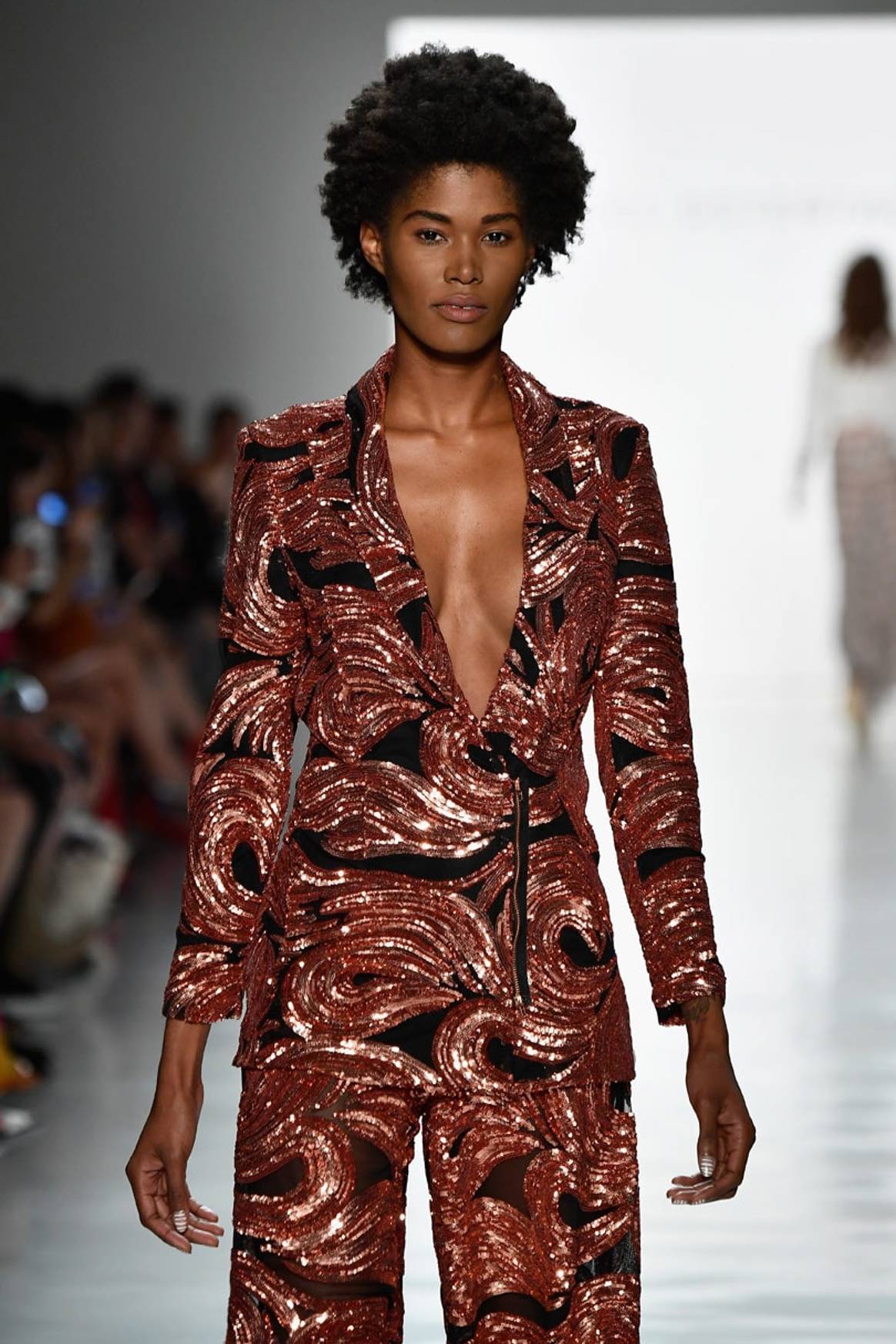 Marcel Ostertag went for freedom for NYFW
