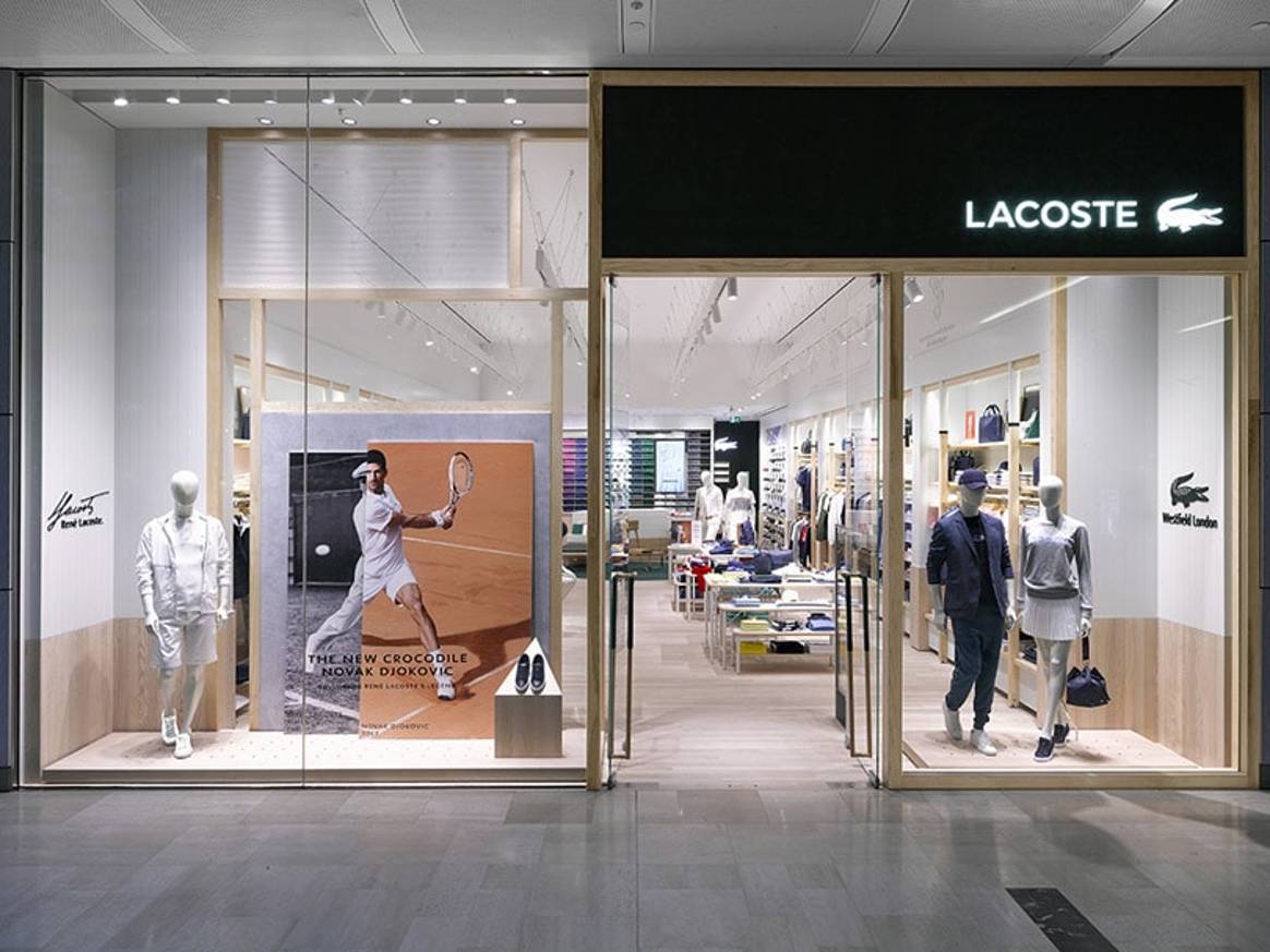 Lacoste lance un nouveau concept de magasin