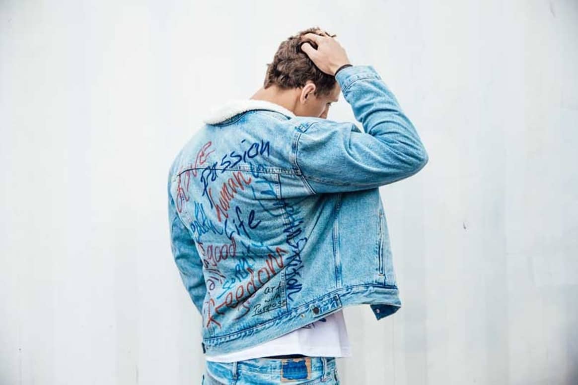Art With Purpose founder uses denim streetwear line to raise awareness for breast cancer