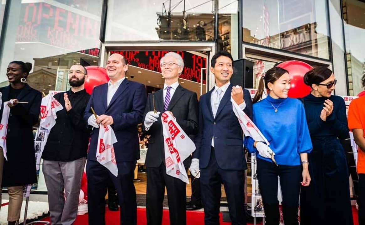 Uniqlo winkel in Brussel geopend