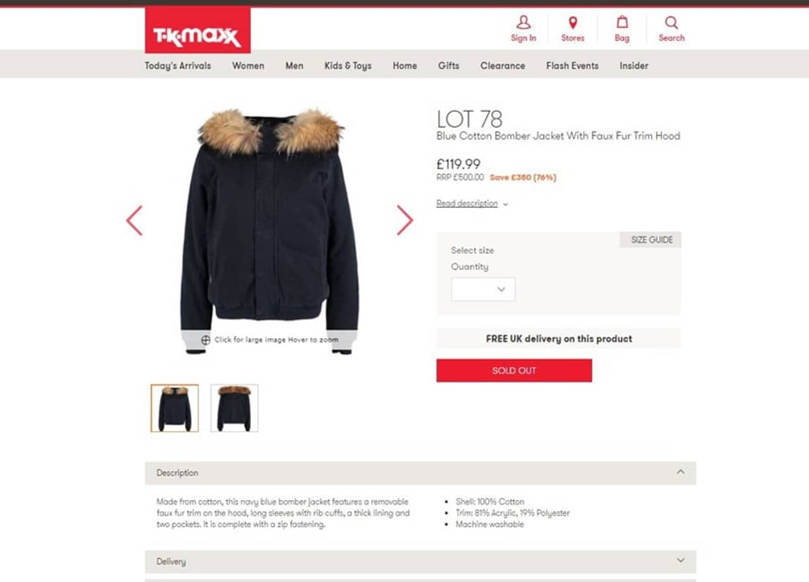 Boohoo & TK Maxx among online retailers selling real fur labelled as fake