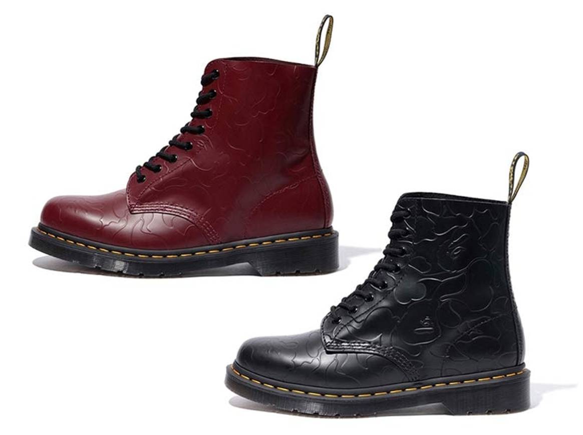 Dr. Martens x A Bathing Ape to launch end of January