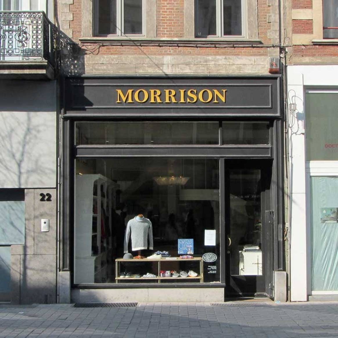 Belgische shops gespecialiseerd in het mannensegment