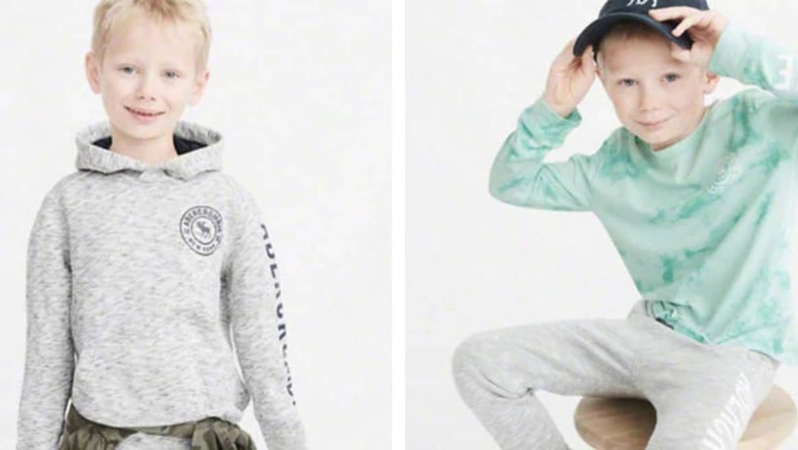 In pictures: Abercrombie's new gender neutral collection for kids
