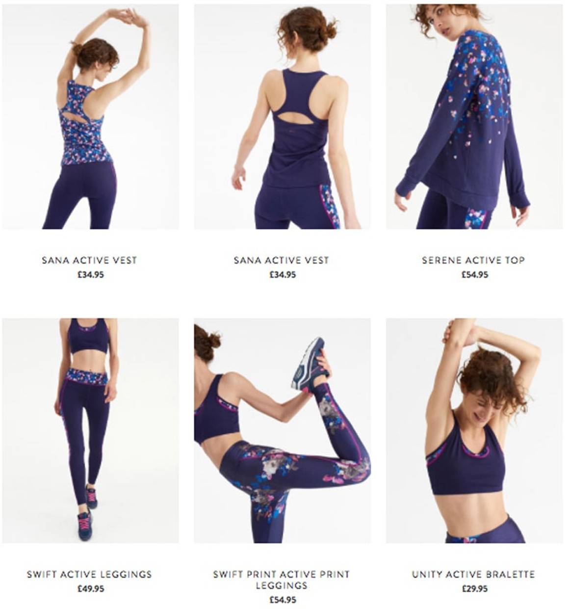Joules launches activewear collection