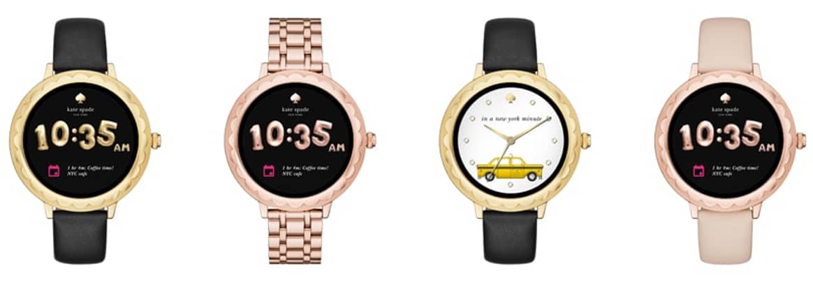 Kate Spade unveils debut touchscreen smartwatch