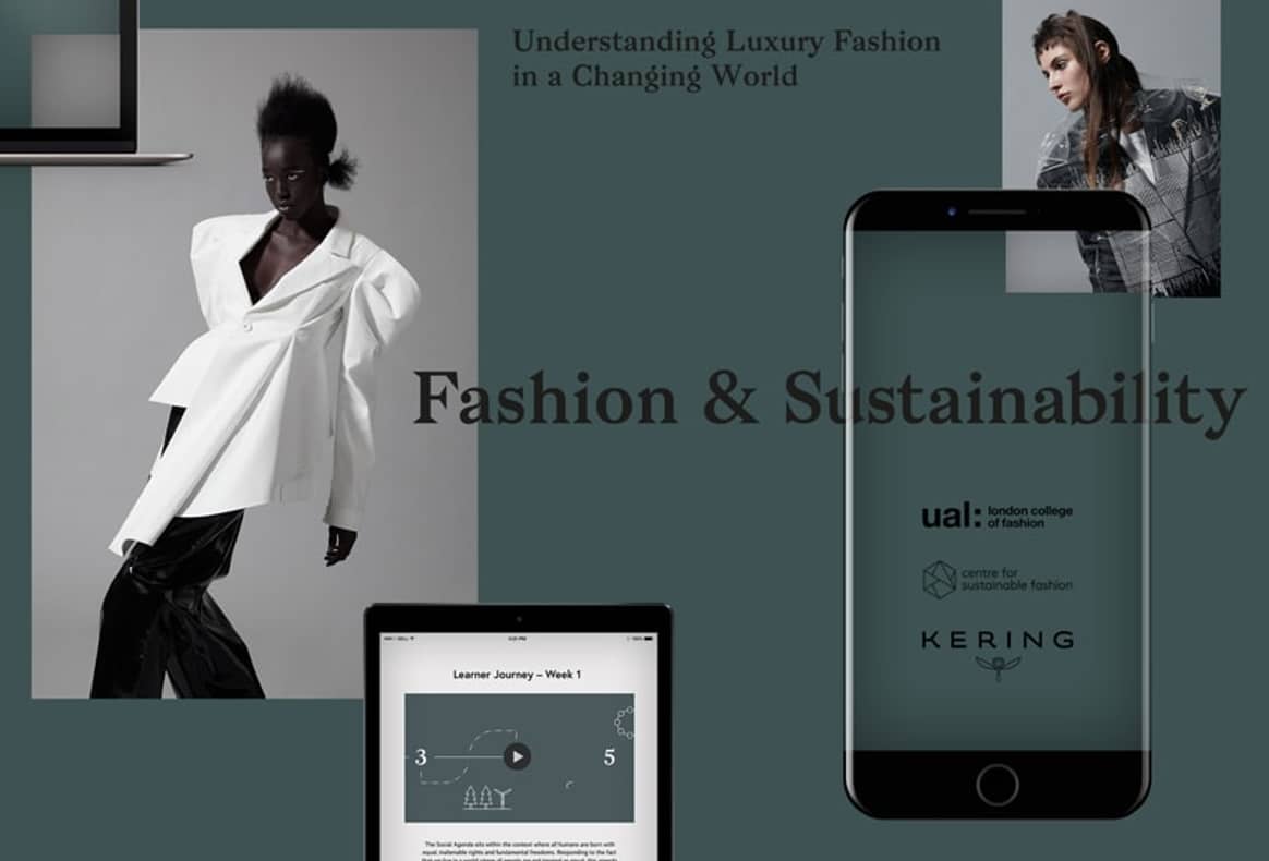 Kering & London College of Fashion to offer first digital course in sustainable luxury fashion