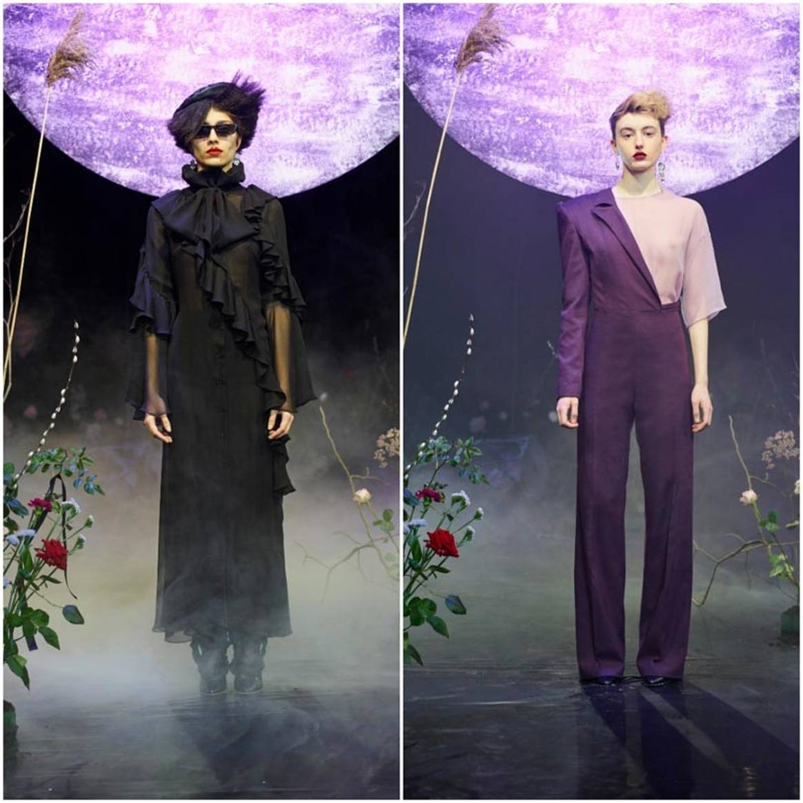 Alistair James cements its aesthetic with 'Sisters of The Moon' at LFW AW18