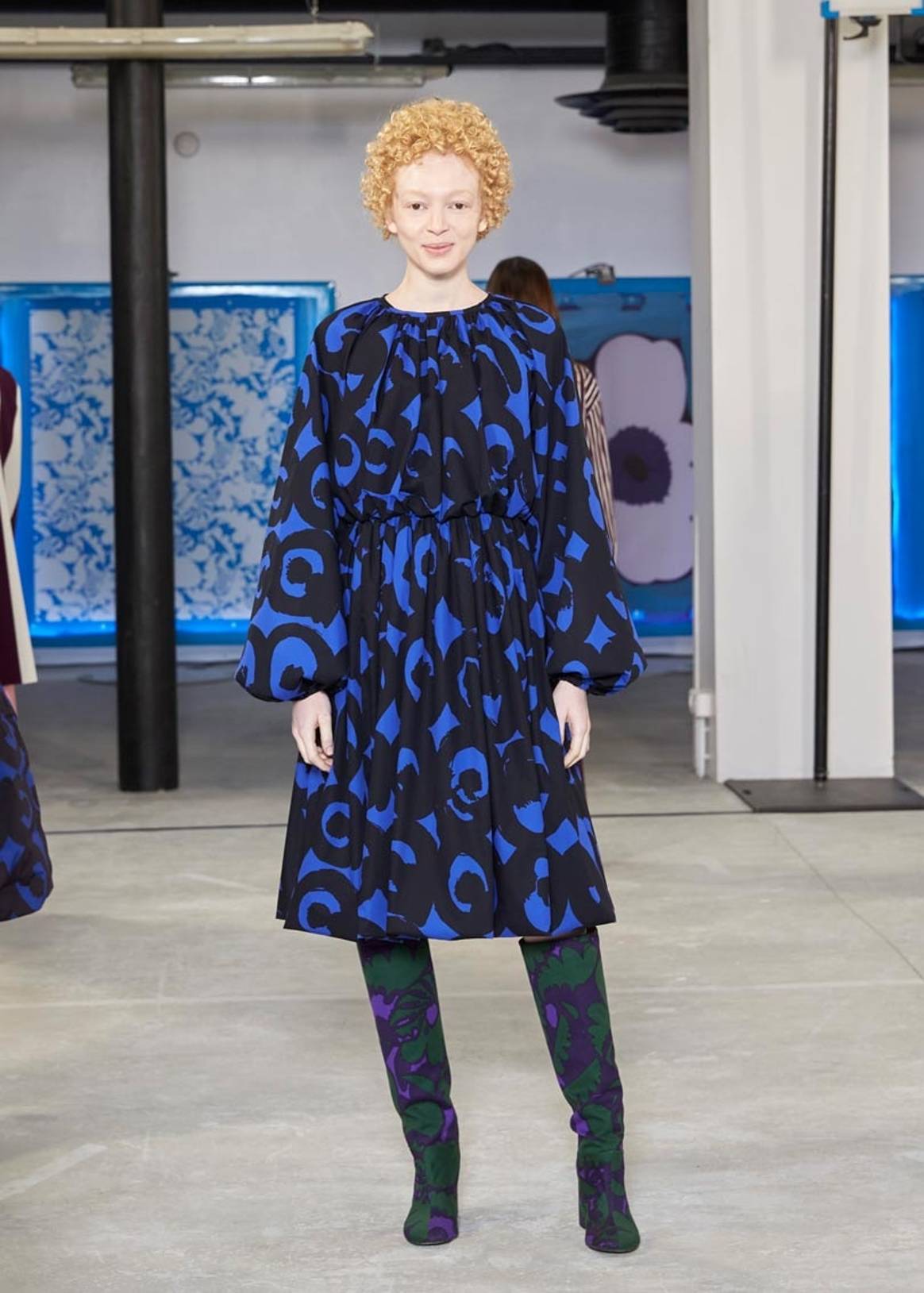 La collection Marimekko AH 2018 présentée pendant la fashion week à Paris