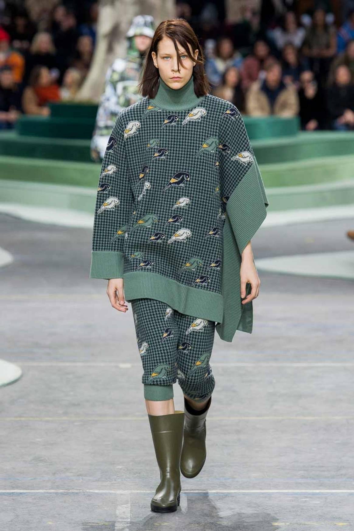 Lacoste swaps its crocodile for logos of endangered species during PFW