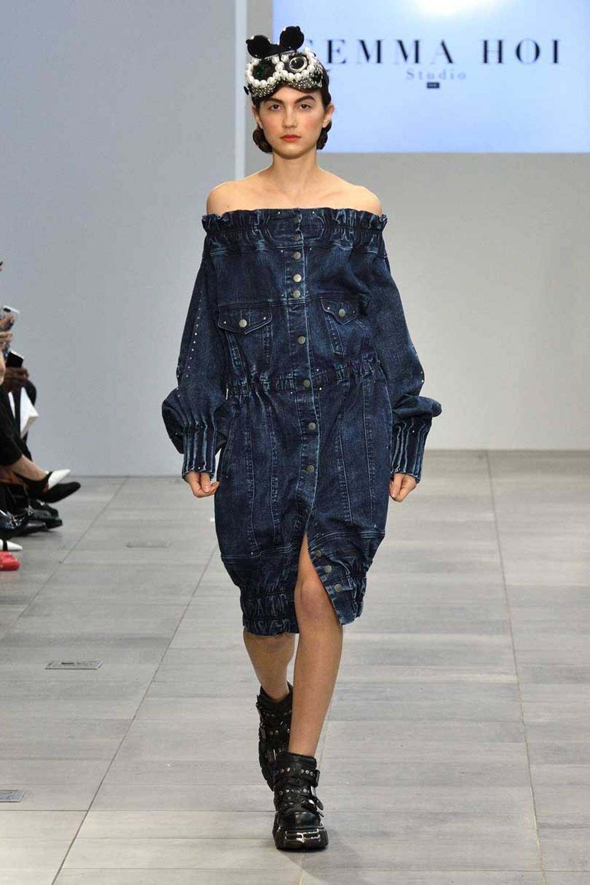 Gemma Hoi makes factory workers fashionable at New York Fashion Week