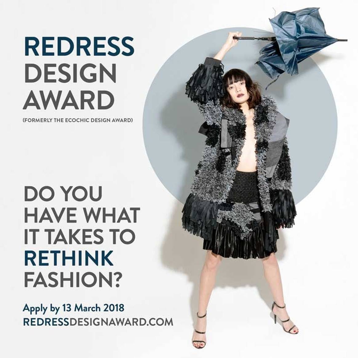 Global expansion of Redress Design Award feeds urgent need to embed sustainability into the fashion industry as a economic necessity.
