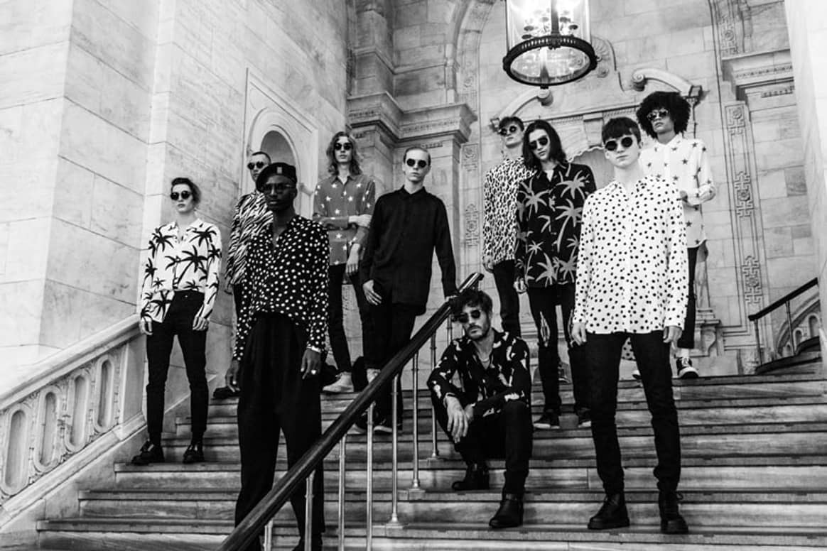 Joshua Mullane takes over New York Public Library for fashion show
