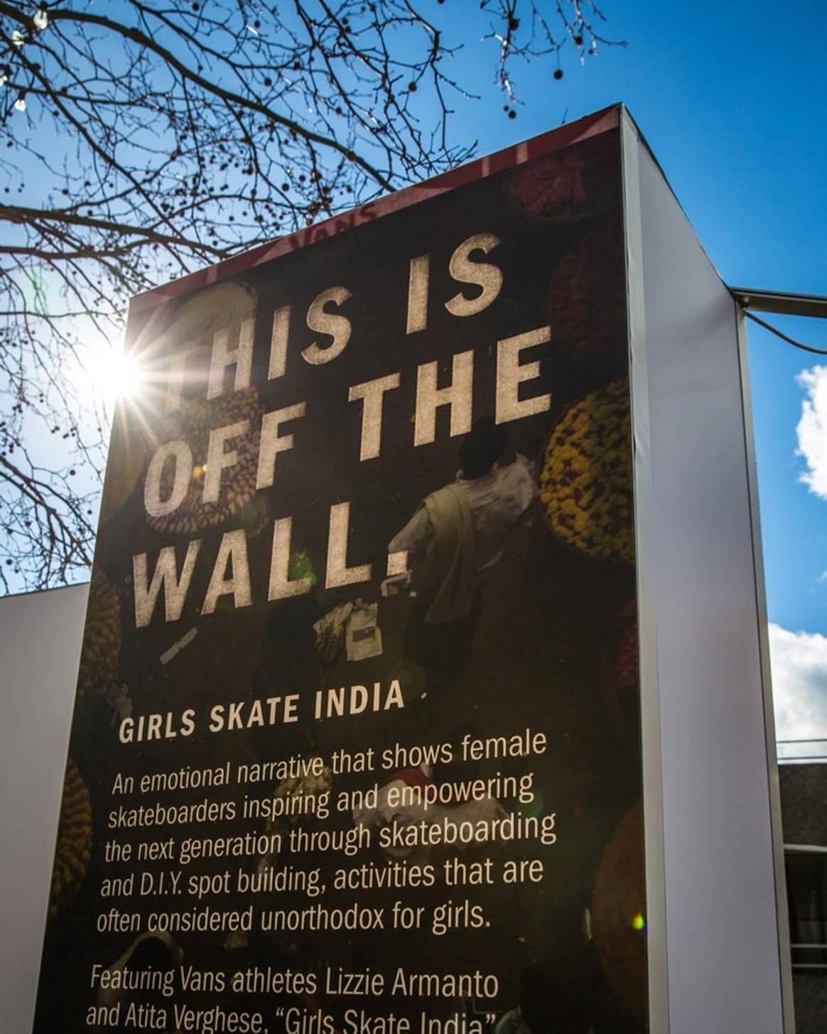 Vans unveils 'This is Off The Wall' campaign installation at Southbank, London