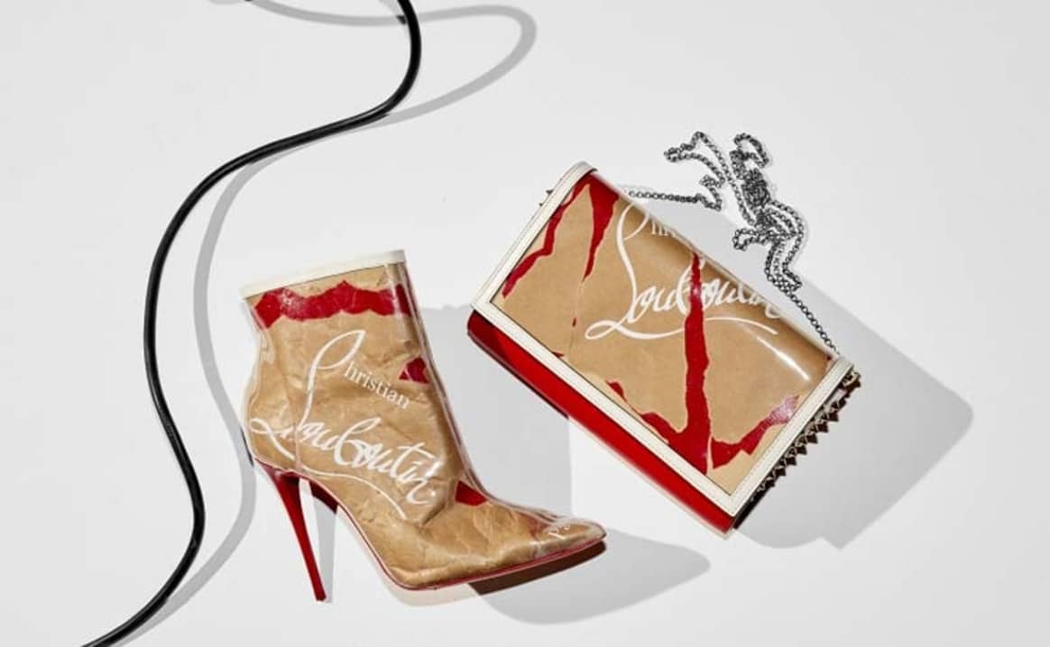 Christian Louboutin создал коллекцию обуви из переработанной бумаги