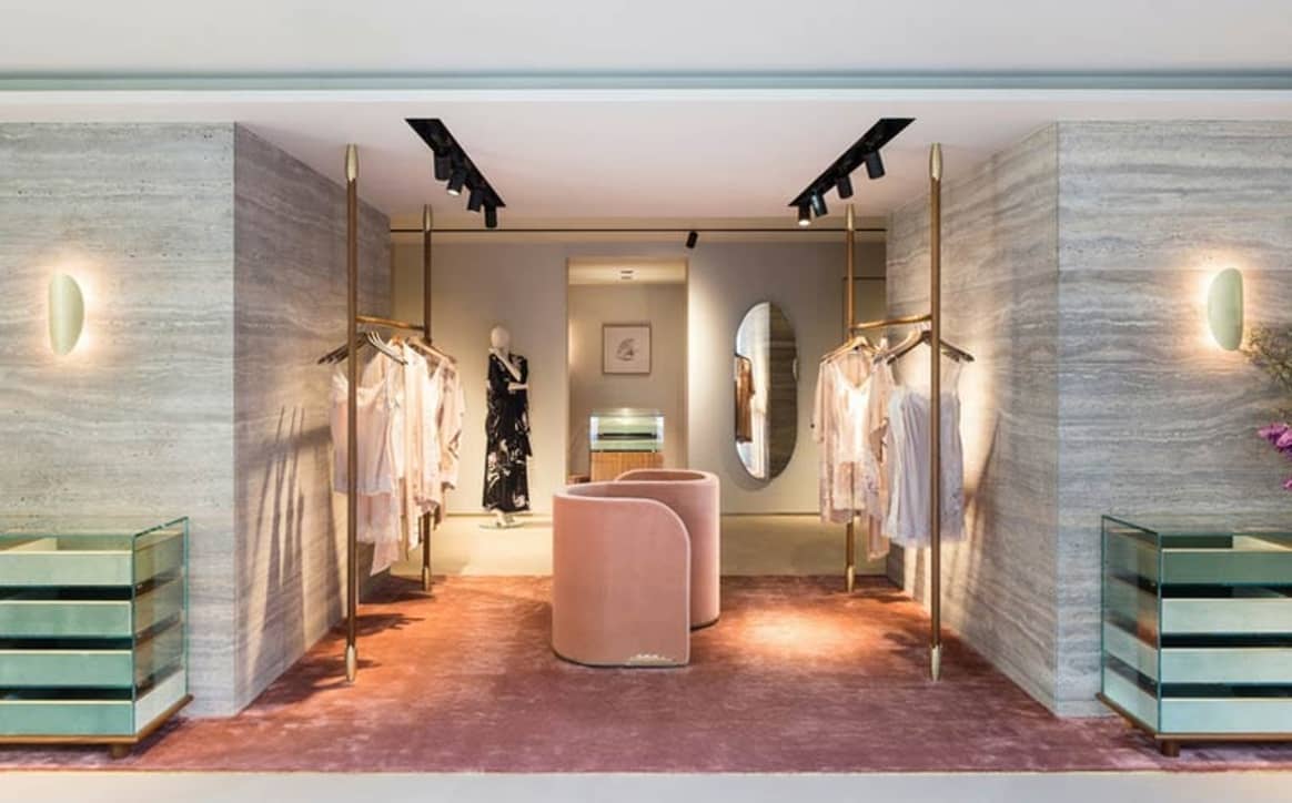 Carine Gilson : ouverture d'un flagship store conçu par David/Nicolas à Bruxelles