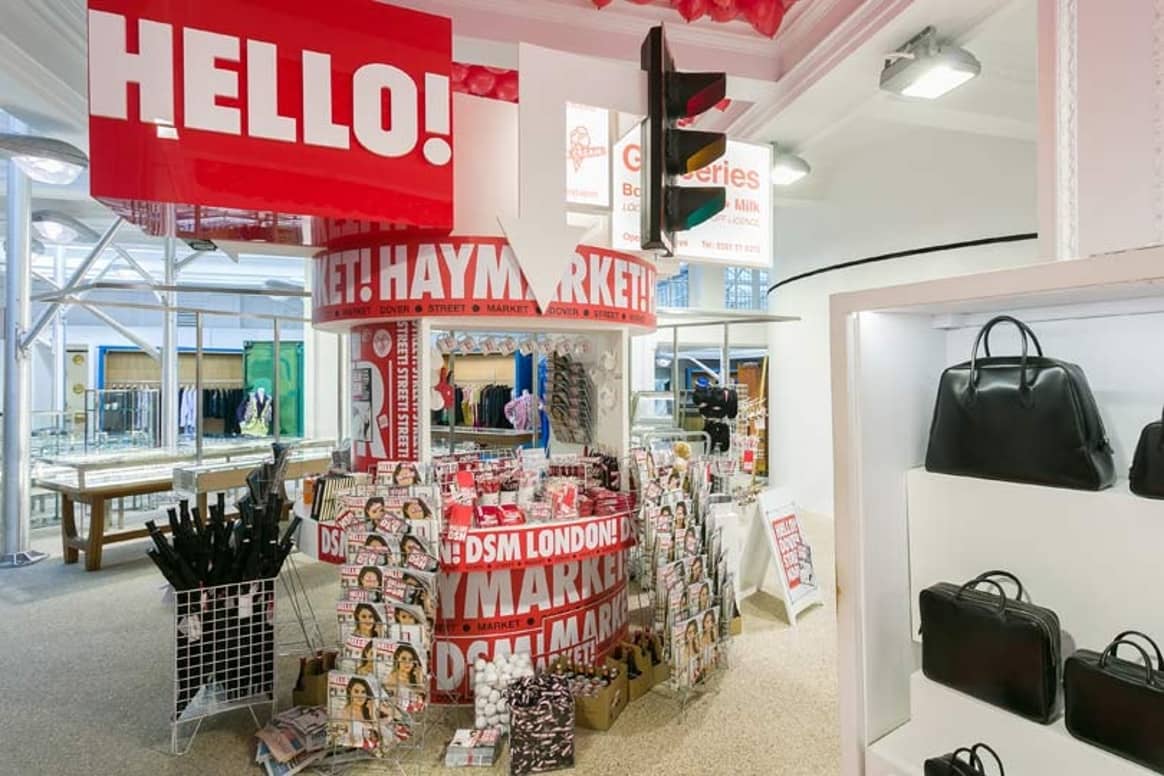 Dover Street Market collaborates with Hello!