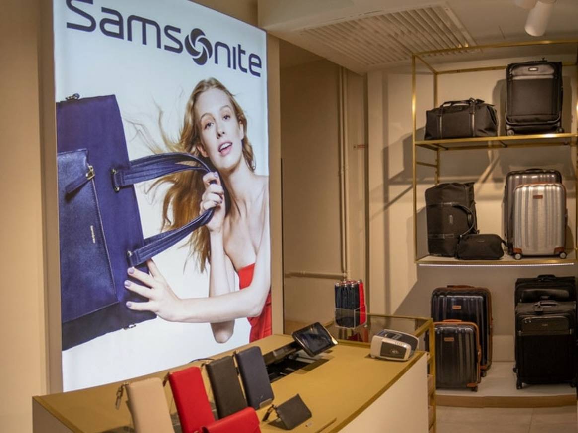 Samsonite ouvre sa première boutique en région